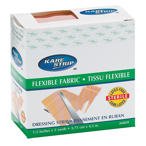 Dynamic Elastic Dressing Bandage, Rectangular/Square, 180", Fabric, Non-Sterile NTL Industrial