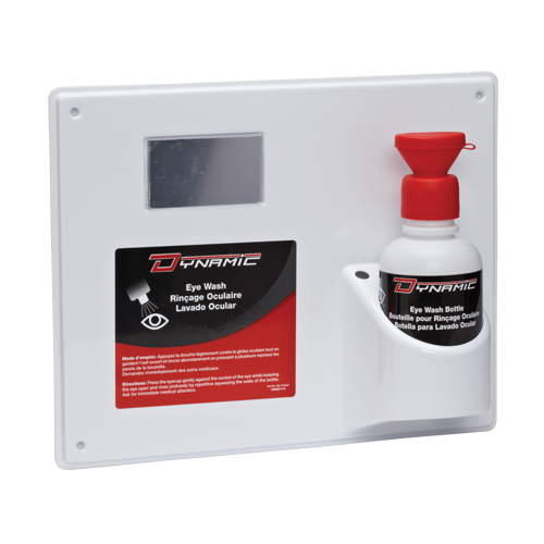 Douche oculaire avec bouteilles vides Dynamic, Simple NTL Industrial