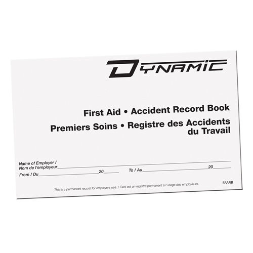 Dynamic Accident Record Book NTL Industrial