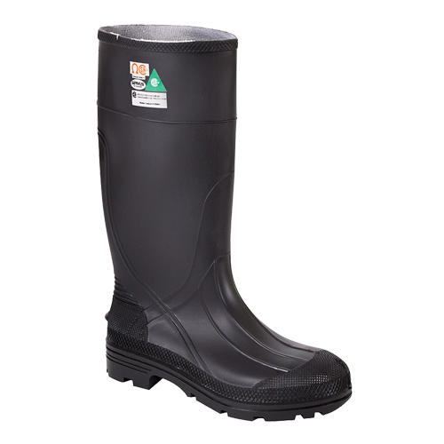 PRM II Safety Boots, PVC, Steel Toe, Size 7, Puncture Resistant Sole NTL Industrial