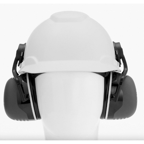 Peltor Electrically Insulated Earmuffs, Cap Mount, 31 NRR dB NTL Industrial