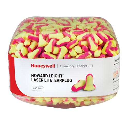 Howard Leight Laser Lite&reg; Earplugs, Bulk - Canister NTL Industrial