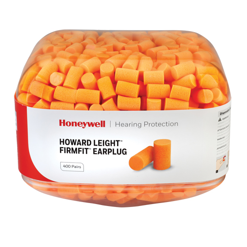 Howard Leight FirmFit&reg; Earplugs, Bulk - Canister NTL Industrial