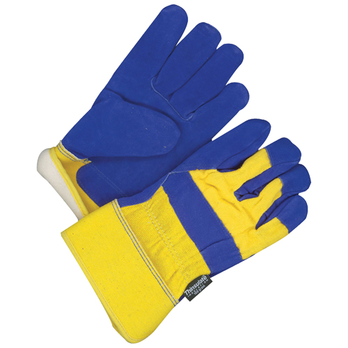 Gants d'ajusteur, Taille unique, Paume en Cuir fleur de vache, Doublure en Thinsulate NTL Industrial