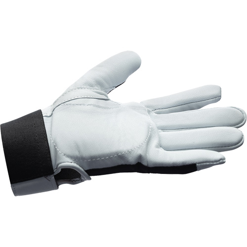 IMPACTO&reg; AIRGEL Glove, Size Large, Pearl Leather Palm NTL Industrial