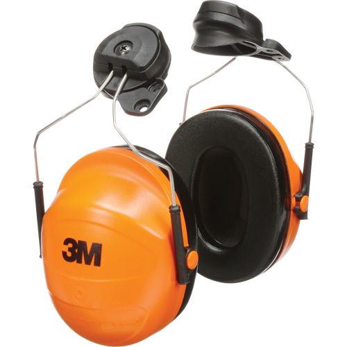 Peltor Earmuff Assembly, Cap Mount, 23 NRR dB NTL Industrial