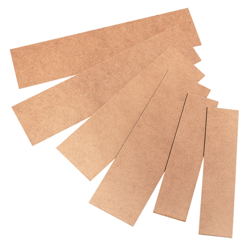 Attelles, Polyvalent, Bois, Assorti, Classe 1 NTL Industrial