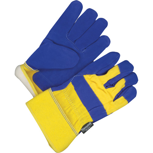 Gants d'ajusteur, 2T-Grand, Paume en Cuir de vache refendu, Doublure en Thinsulate NTL Industrial