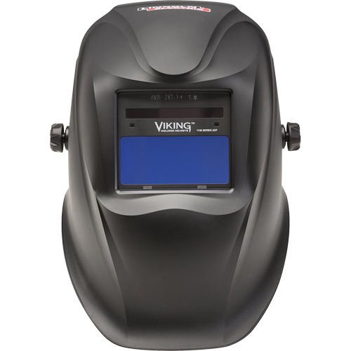 1740 Welding Helmet, 3.78" L x 1.67" W View Area, 9 - 13 Shade Range, Black NTL Industrial