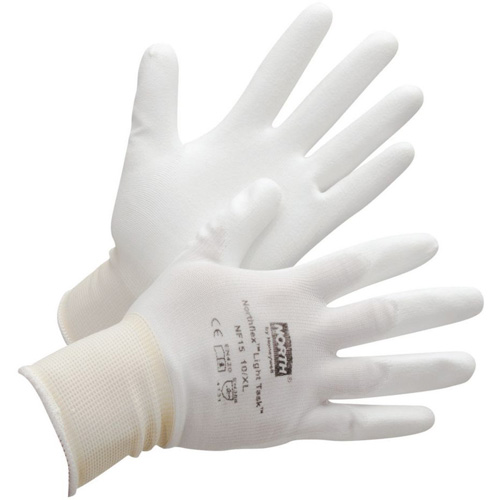 Gants enduits North NorthFlex Light Task, 7/Petit, Rev&ecirc;tement Polyur&eacute;thane, Calibre 15, Enveloppe en Nylon NTL Industrial