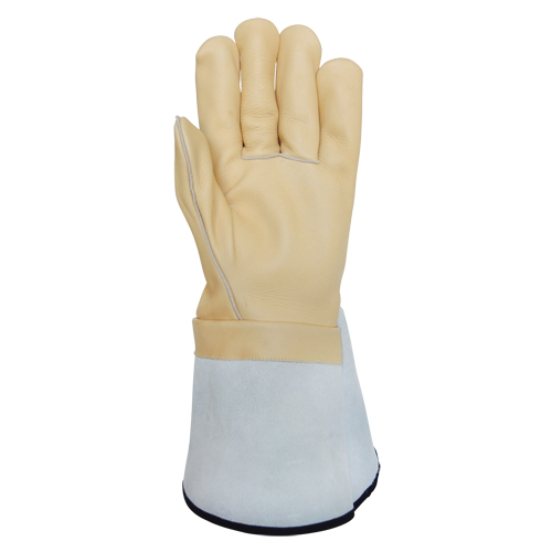Gants pour monteur de ligne, Petit, Paume en Cuir fleur de vache NTL Industrial