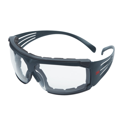 Lunettes de s&eacute;curit&eacute; avec joint s&eacute;rie 600 SecureFit, Lentille Transparent, Antibu&eacute;e, ANSI Z87+/R&eacute;pond ou surpasse la norme CSA Z94.3 NTL Industrial
