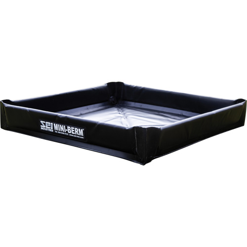 30oz Chem-Shield Mini Berm, 20 US gal. Capacity, 3' W x 3' L x 4" H NTL Industrial