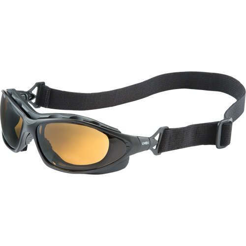 Seismis&reg; Safety Glasses, Brown Lens, Anti-Fog, ANSI Z87+/Meets/Exceeds CSA Z94.3 NTL Industrial