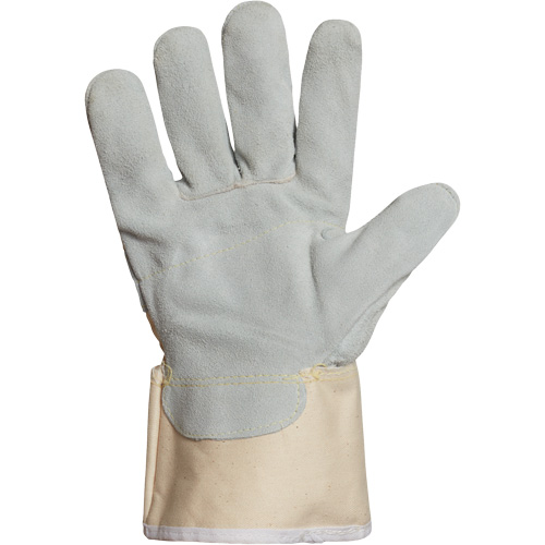 Gants r&eacute;sistant aux coupures Endura, Moyen, Paume en Cuir refendu NTL Industrial