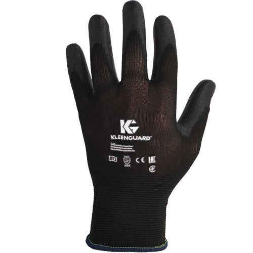 Gants polyvalents KleenGuard G40, 6/T-petit, R&ecirc;vetement Polyur&eacute;thane, Calibre 15, Enveloppe en Nylon NTL Industrial
