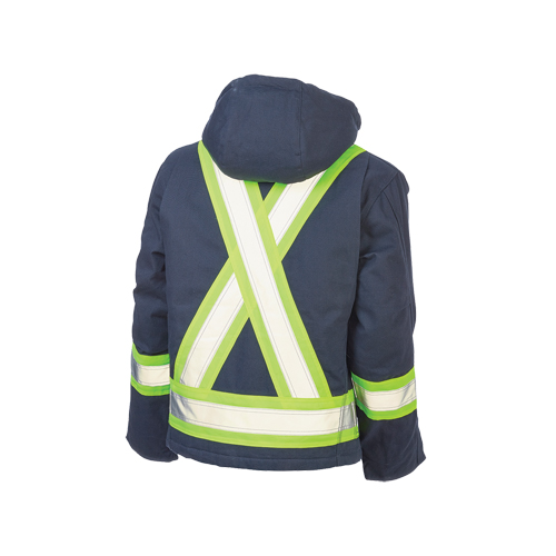 Manteau de s&eacute;curit&eacute;, Bleu marine, Grand NTL Industrial