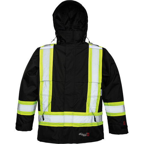 Journeyman Jacket, Polyester/Polyurethane, Black, Small NTL Industrial