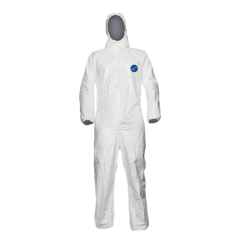 Coveralls, Medium, White, Tyvek&reg; 500 NTL Industrial