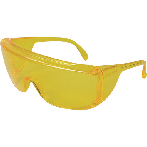 Lunettes de s&eacute;curit&eacute; s&eacute;rie 1400 Veratti Tuff Spec, Lentille Ambr&eacute;e, ANSI Z87+/R&eacute;pond ou surpasse la norme CSA Z94.3 NTL Industrial