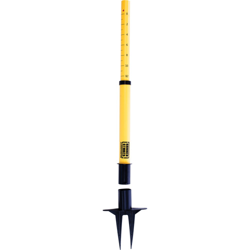 Montants de barri&egrave;re PLUS, Hauteur de 42", Jaune NTL Industrial