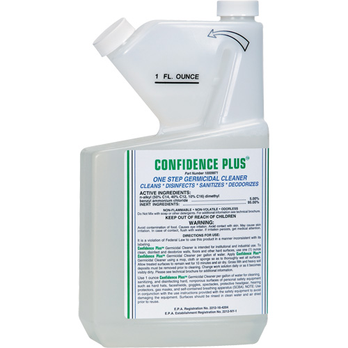 Confidence Plus Germicidal Respirator Cleaner, Liquid NTL Industrial