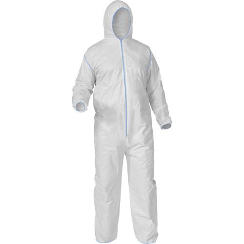 Combinaison protectrice, Moyen, Blanc, Microporeux NTL Industrial