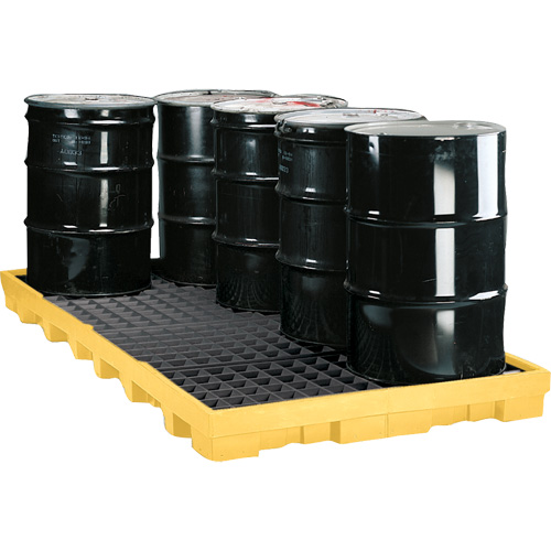 Plateforme de d&eacute;versement modulaire, Capacit&eacute; de d&eacute;versement 121 gal. US, 51,5'' x 103" x 6,5" NTL Industrial