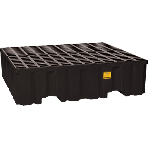 Spill Containment Pallet, 132 US gal. Spill Capacity, 51" x 52.5" x 13.75" NTL Industrial
