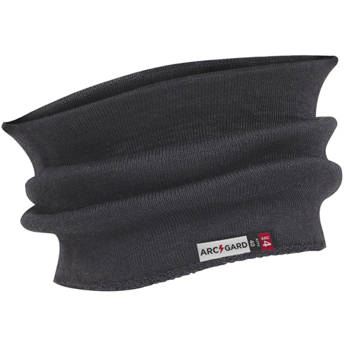 C307 Pioneer Double-Layer Neck Warmer, Black, Nomex&reg; NTL Industrial