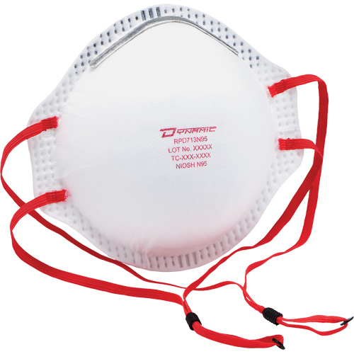 Dynamic Particulate Respirator, N95, NIOSH Certified, One Size NTL Industrial