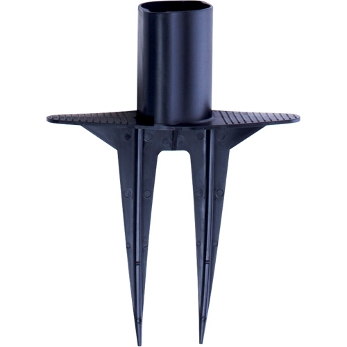 Piquet amovible pour montant PLUS, Noir NTL Industrial