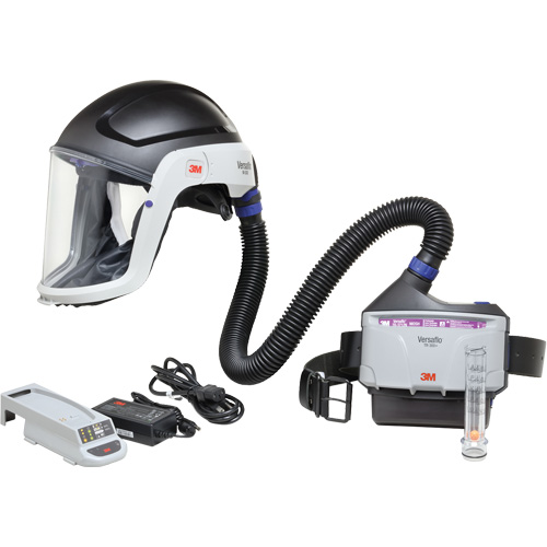 Versaflo Heavy Industry PAPR Kit, Headcover & Faceshield, Lithium-Ion Battery NTL Industrial
