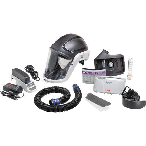Versaflo Heavy Industry PAPR Kit, Headcover & Faceshield, Lithium-Ion Battery NTL Industrial