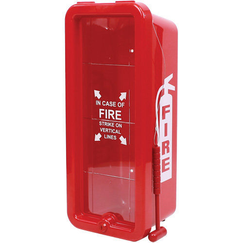 Fire Extinguisher Cabinet, 8" W x 19" H x 6.375" D NTL Industrial