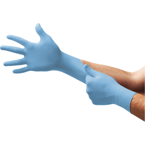 Xceed&reg; XC-310 Examination Gloves, Small, Nitrile, 4.3-mil, Powder-Free, Blue, Class 2 NTL Industrial