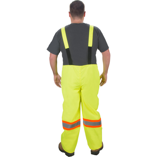 Salopette imperm&eacute;able RZ1000, Polyester, 2T-Grand, Jaune lime haute visibilit&eacute; NTL Industrial
