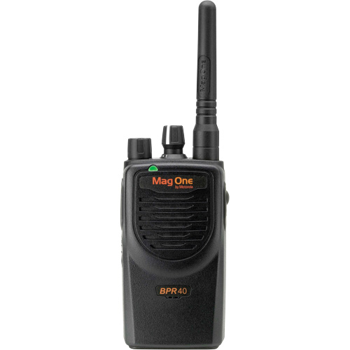 BPR40 Series Portable Radio, UHF/VHF Radio Band, 16 Channels, 300 000 sq. ft. Range NTL Industrial