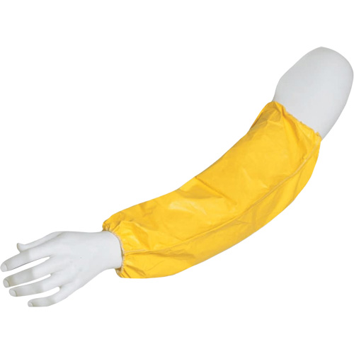 Disposable Sleeves, 18" long, Tychem&reg; 2000, Yellow NTL Industrial