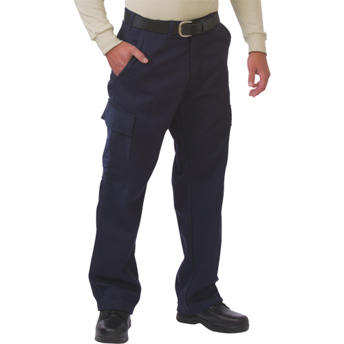 Westex UltraSoft&reg; Cargo Pants, 30, x 36, Navy Blue, 12.4 cal/cm2 NTL Industrial