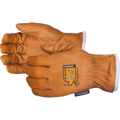 Gants de conducteur r&eacute;sistants aux arcs &eacute;lectriques Endura, Petit, Paume en Cuir fleur de ch&egrave;vre, Kevlar NTL Industrial