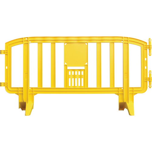 Barricade Movit, Emboîtables, 78" lo x 39" h, Jaune NTL Industrial