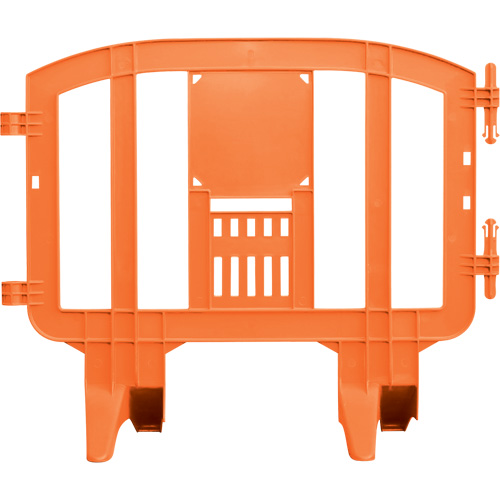 Minit Barricade, Interlocking, 49" L x 39" H, Orange NTL Industrial