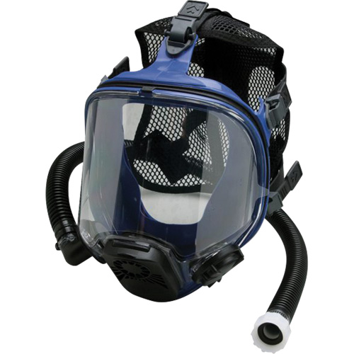 Full-Face Supplied Air Respirator, Silicone, One Size NTL Industrial