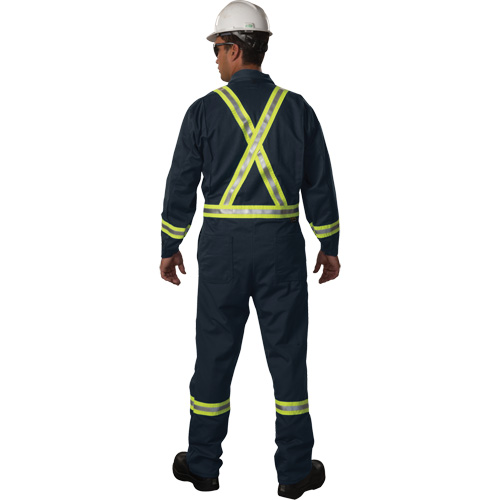 Combinaison non doubl&eacute;e Westex UltraSoft, Taille 34/36, Bleu marine, 12,4 cal/cm2 NTL Industrial