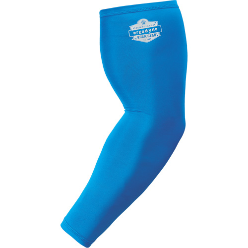 Chill-Its&reg; 6690 Cooling Arm Sleeves, 17", Polyester, Blue NTL Industrial