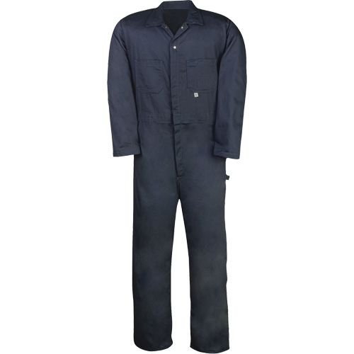 Combinaisons non doubl&eacute;es en tissu crois&eacute;, Hommes, Bleu marine, Taille 36 NTL Industrial