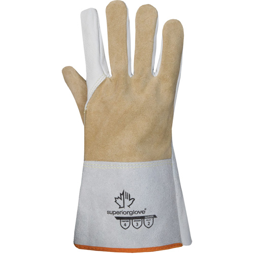 Gants de soudage &agrave; l'arc TIG Endura, Cuir fleur de cheval, Taille Petit NTL Industrial