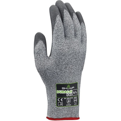 Gants r&eacute;sistants aux coupures 546, Taille 6/Petit, Calibre 13, Rev&ecirc;tement Polyur&eacute;thane, Enveloppe en PEHP, ANSI/ISEA 105 niveau 3/EN 388 niveau C NTL Industrial