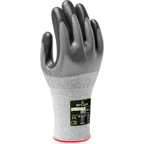 Gants r&eacute;sistants aux coupures 576, Taille 6/Petit, Calibre 13, Rev&ecirc;tement Mousse de nitrile, Enveloppe en PEHP, ANSI/ISEA 105 niveau 3/EN 388 niveau C NTL Industrial